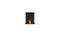 Ecosmart Fire Flex 18BY Bay Fireplace Insert - Black Finish / Stainless Steel Burner - ESF.FX.18BY