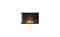 Ecosmart Fire Flex 32LC Left Corner Fireplace Insert - Black Finish / Stainless Steel Burner - ESF.FX.32LC