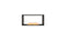 Ecosmart Fire Flex 42DB Double Sided Fireplace Insert - Black Finish / Stainless Steel Burner - ESF.FX.42DB