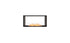 Ecosmart Fire Flex 42DB Double Sided Fireplace Insert - Black Finish / Stainless Steel Burner - ESF.FX.42DB