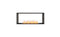 Ecosmart Fire Flex 50DB Double Sided Fireplace Insert - Black Finish / Stainless Steel Burner - ESF.FX.50DB