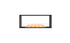 Ecosmart Fire Flex 50DB Double Sided Fireplace Insert - Black Finish / Stainless Steel Burner - ESF.FX.50DB