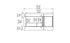 Ecosmart Fire Flex 50RC.BXR Right Corner Fireplace Insert - Black Finish / Black Burner - ESF.FX.50RC.BXR.B