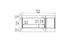Ecosmart Fire Flex 60BY.BXR Bay Fireplace Insert - Black Finish / Black Burner - ESF.FX.60BY.BXR.B
