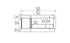 Ecosmart Fire Flex 60LC.BXL Left Corner Fireplace Insert - Black Finish / Stainless Steel Burner - ESF.FX.60LC.BXL