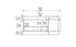 Ecosmart Fire Flex 60PN.BXR Peninsula Fireplace Insert - Black Finish / Stainless Steel Burner - ESF.FX.60PN.BXR