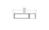 Ecosmart Fire Flex 60SS.BXR Single Sided Fireplace Insert - Black Finish / Stainless Steel Burner - ESF.FX.60SS.BXR