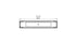 Ecosmart Fire Flex 68BN Bench Fireplace Insert - Black Finish / Stainless Steel Burner - ESF.FX.68BN