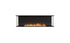 Ecosmart Fire Flex 68BY Bay Fireplace Insert - Black Finish / Stainless Steel Burner - ESF.FX.68BY