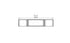 Ecosmart Fire Flex 68BY.BX2 Bay Fireplace Insert - Black Finish / Black Burner - ESF.FX.68BY.BX2.B