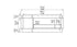 Ecosmart Fire Flex 68DB.BX1 Double Sided Fireplace Insert - Black Finish / Stainless Steel Burner - ESF.FX.68DB.BX1