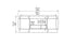 Ecosmart Fire Flex 68DB.BX2 Double Sided Fireplace Insert - Black Finish / Black Burner - ESF.FX.68DB.BX2.B