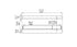 Ecosmart Fire Flex 68IL Island Fireplace Insert - Black Finish / Stainless Steel Burner - ESF.FX.68IL