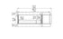 Ecosmart Fire Flex 68LC.BXR Left Corner Fireplace Insert - Black Finish / Stainless Steel Burner - ESF.FX.68LC.BXR