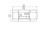 Ecosmart Fire Flex 68PN.BX2 Peninsula Fireplace Insert - Black Finish / Stainless Steel Burner - ESF.FX.68PN.BX2