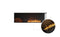 Ecosmart Fire Flex 68RC.BXL Right Corner Fireplace Insert - Black Finish / Black Burner - ESF.FX.68RC.BXL.B