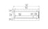 Ecosmart Fire Flex 68RC Right Corner Fireplace Insert - Black Finish / Stainless Steel Burner - ESF.FX.68RC