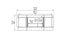 Ecosmart Fire Flex 68SS.BX2 Single Sided Fireplace Insert - Black Finish / Black Burner - ESF.FX.68SS.BX2.B