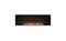 Ecosmart Fire Flex 68SS Single Sided Fireplace Insert - Black Finish / Stainless Steel Burner - ESF.FX.68SS