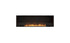 Ecosmart Fire Flex 68SS Single Sided Fireplace Insert - Black Finish / Stainless Steel Burner - ESF.FX.68SS