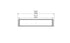 Ecosmart Fire Flex 68SS Single Sided Fireplace Insert - Black Finish / Black Burner - ESF.FX.68SS.B