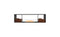 Ecosmart Fire Flex 78DB.BX2 Double Sided Fireplace Insert - Black Finish / Stainless Steel Burner - ESF.FX.78DB.BX2