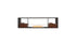 Ecosmart Fire Flex 78DB.BX2 Double Sided Fireplace Insert - Black Finish / Stainless Steel Burner - ESF.FX.78DB.BX2