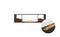 Ecosmart Fire Flex 78DB.BX2 Double Sided Fireplace Insert - Black Finish / Black Burner - ESF.FX.78DB.BX2.B