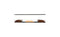 Ecosmart Fire Flex 78IL.BX2 Island Fireplace Insert - Black Finish / Stainless Steel Burner - ESF.FX.78IL.BX2