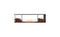 Ecosmart Fire Flex 78PN.BX2 Peninsula Fireplace Insert - Black Finish / Stainless Steel Burner - ESF.FX.78PN.BX2