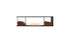 Ecosmart Fire Flex 78PN.BX2 Peninsula Fireplace Insert - Black Finish / Stainless Steel Burner - ESF.FX.78PN.BX2