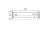 Ecosmart Fire Flex 86BY Bay Fireplace Insert - Black Finish / Stainless Steel Burner - ESF.FX.86BY