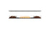 Ecosmart Fire Flex 86IL.BX2 Island Fireplace Insert - Black Finish / Stainless Steel Burner - ESF.FX.86IL.BX2