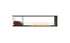 Ecosmart Fire Flex 86PN.BXL Peninsula Fireplace Insert - Black Finish / Stainless Steel Burner - ESF.FX.86PN.BXL