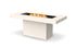 Ecosmart Fire Gin 90 (Bar) Fire Pit Table - Bone Finish / Stainless Steel Burner - ESF.O.GIN.90.B.BO