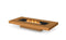 Ecosmart Fire Gin 90 (Low) Fire Pit Table - Teak Finish / Stainless Steel Burner - ESF.O.GIN.90.L.TN