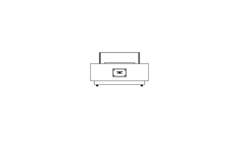 Ecosmart Fire Manhattan 50 Fire Pit Table - Natural Finish / Black Burner - ESF.O.MHA.50.NA.B