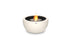 Ecosmart Fire Pod 30 Fire Pit Bowl - Bone Finish / Stainless Steel Burner - ESF.O.POD.30.BO