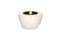 Ecosmart Fire Pod 40 Fire Pit Bowl - Bone Finish / Black Burner - ESF.O.POD.40.BO.B