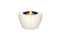 Ecosmart Fire Pod 40 Fire Pit Bowl - Bone Finish / Stainless Steel Burner - ESF.O.POD.40.BO