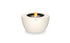 Ecosmart Fire Pod 40 Fire Pit Bowl - Bone Finish / Stainless Steel Burner - ESF.O.POD.40.BO