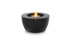 Ecosmart Fire Pod 40 Fire Pit Bowl - Graphite Finish / Stainless Steel Burner - ESF.O.POD.40.GH