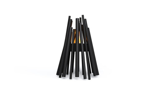 Ecosmart Fire StixPortable Fire Pit - Black Finish / Black Burner - ESF.O.STX.BL.B