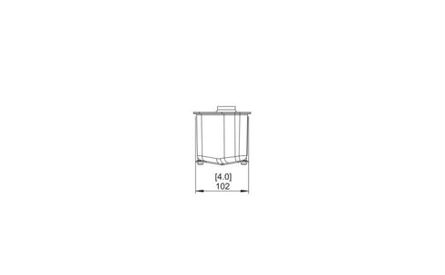 Ecosmart Fire VB2 Ethanol Burner - Black Finish - ESF.1.B.VB2