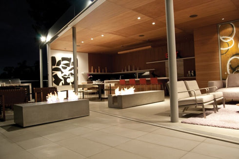 Ecosmart Fire XL700 Ethanol Burner - Stainless Steel Finish - ESF.B.XL7.WTT