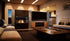 Ecosmart Fire Flex 32DB Double Sided Fireplace Insert - Black Finish / Black Burner - ESF.FX.32DB.B