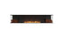 Ecosmart Fire Flex 104BY.BX2 Bay Fireplace Insert - Black Finish / Stainless Steel Burner - ESF.FX.104BY.BX2
