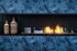 Ecosmart Fire Flex 104BY.BXL Bay Fireplace Insert - Black Finish / Black Burner - ESF.FX.104BY.BXL.B