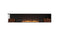Ecosmart Fire Flex 104LC.BX2 Left Corner Fireplace Insert - Black Finish / Stainless Steel Burner - ESF.FX.104LC.BX2