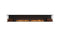 Ecosmart Fire Flex 140BY.BX2 Bay Fireplace Insert - Black Finish / Stainless Steel Burner - ESF.FX.140BY.BX2